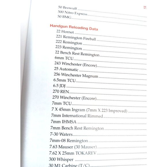Hornady Handbook of Cartridge Reloading 8th Edition HC 2010 GUC - Picture 16 of 16